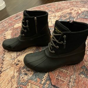 Sperry saltwater rain boots